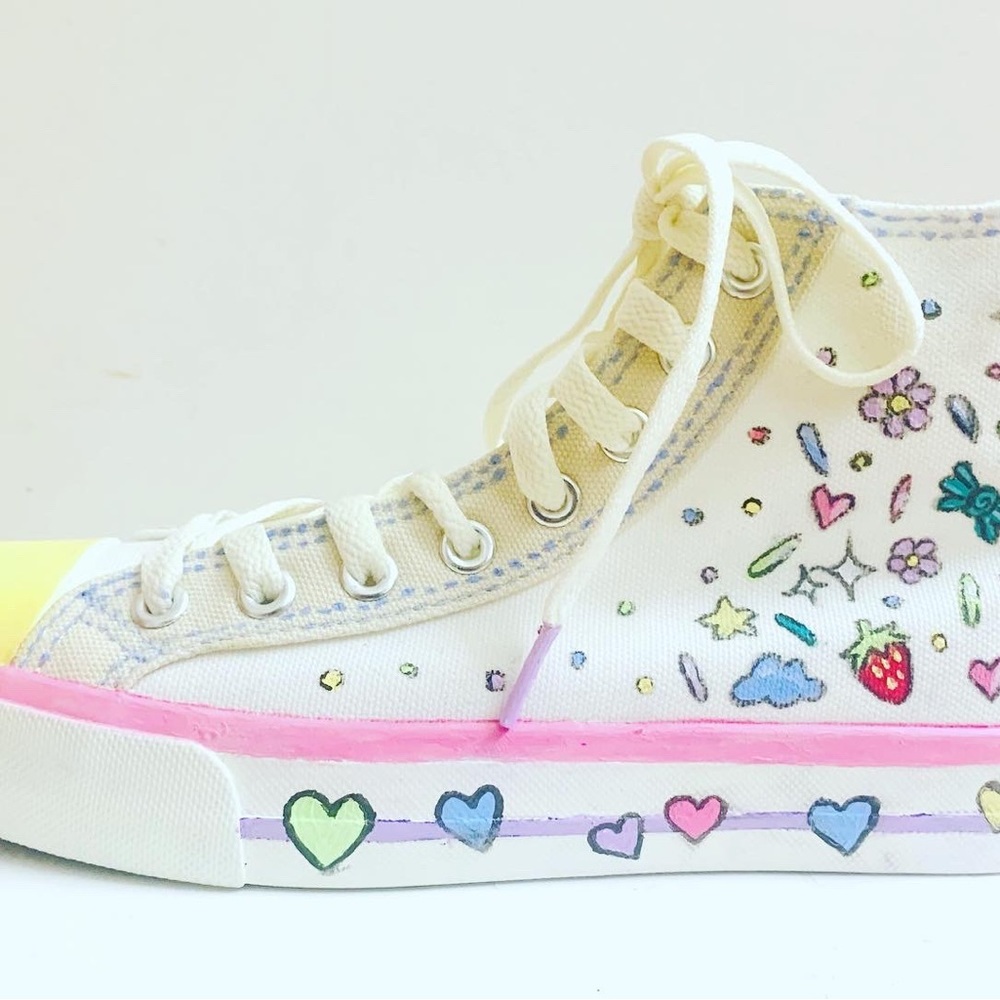 CUSTOM HAND-PAINTED SNEAKERS